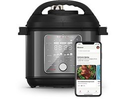 Slimme Multi Cooker 6 Quart 10-in-1 met Wifi - Snelkookpan, Slowcooker, Rijstkoker, Stoomoven, Yoghurtmaker