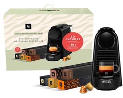 De'Longhi Mini Black Nespresso Essenza EN85.B - 50 Capsules