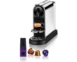De'Longhi Nespresso CitiZ Platinum EN220.M - Koffiecupmachine - Stainless Steel