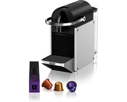 Nespresso De'Longhi Pixie EN127.S - Koffiecupmachine - Zilver