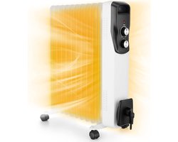 Lexium Olieradiator met Thermostaat - Elektrische kachel - Oliegevulde radiator - Olieradiator elektrisch - Olie radiator