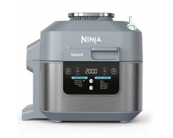 10-in-1 Multikoker en Airfryer voor Snelle Maaltijden, 5.7L, Kookfuncties en Recepten