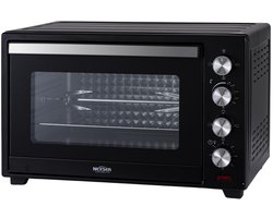 48L Multifunctionele Air Oven – 2000W – Elektrische RVS Oven voor Bakken, Braden, Pizza, Grillen en Air Frying – Grote Capaciteit voor Thuis en Horeca