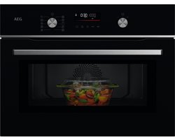 AEG OO5NK40WB 5000 serie CombiQuick - Inbouwoven - Heteluchtoven met Magnetron - 41 L