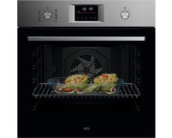 AEG OU5PB40WSM 5000 serie SurroundCook - Inbouwoven - Heteluchtoven - Pyrolyse reiniging