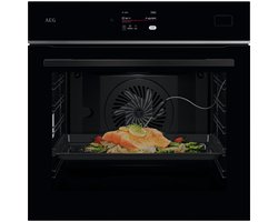 AEG TB8SB73ZAB - Series 8000 - Inbouwoven - 70 l - 3500 W - Steamify®-functie - Zwart