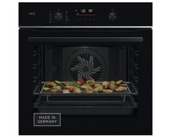 AEG TS6PB50WAB - 6000 serie - Inbouw oven - Zwart - 60 cm - Reiniging: pyrolyse