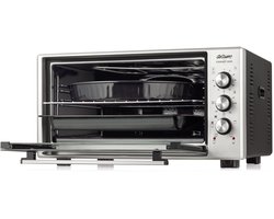 Arzum Cookart Maxi Oven AR2002-0600 - 1600 W - 50 L - Zilver, Zwart
