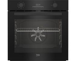 Beko BBIE17300BMP - Inbouwoven - Zelfreinigend Pyrolytisch - 72 l - Zwart - Draaiknop - Touch