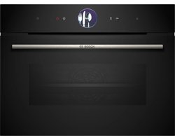 Bosch CSG7364B1 - Serie 8 - Inbouwoven - Stoomoven - 47L - 60 x 45 cm - Air Fry-functie - TFT-display