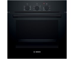 Bosch HBF011BA2 - Serie 2 - Inbouwoven - 60 x 60 cm - Zwart - Energielabel A - 3D hetelucht