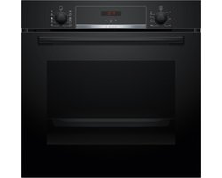 Bosch HQA534BB3 - Serie 4 - Inbouwoven - A+ - Eenvoudig te reinigen - Hydrolyse - Zwart