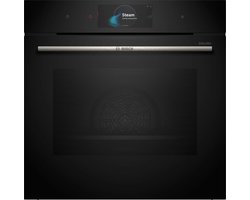 Bosch Serie 8 HSG738DB1, Middelmaat, 71 l, 30 - 250 °C, Grill, Pizza, Hydrolytisch, Zwart