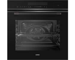 CENDO CSO72L-T- Oven met Stoomfunctie- inbouw - 60 cm - 72 Liter - Zwart - Full Steam