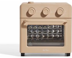 Compacte 6-in-1 Luchtfriteuse en Broodrooster met Stoomfunctie voor Multifunctioneel Koken