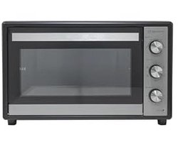 Elektrische oven met circulatielucht voor buiten - 70 liter, draaispies en grillrooster