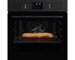 Elektrische oven met convectiefunctie en grill - 72 liter - Zwart - Energieklasse A+