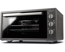 Elektrische oven met ventilator 1400 watt 45 liter roestvrijstaal