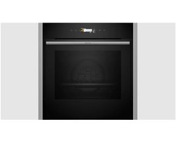 geïntegreerde multifunctionele oven 71l 60cm met zwarte hydrolyse - neff - B54CR31N0