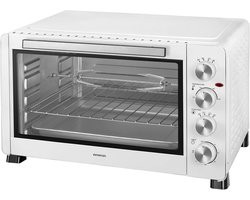 Grote Inbouw Oven met Grill en Heteluchtfunctie, 60 Liter Capaciteit