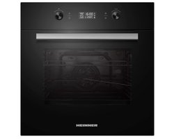 Heinner HBO-M709GCDRC-GBK – Inbouwoven – 70 L – 9 Functies – 60 cm – Touchbediening – Grill – Kinderslot – Energieklasse A – 5 Jaar Garantie – Zwart Glas