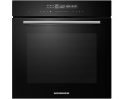 Heinner HBO-M7214GCDRC-GBK - Inbouw Oven met LED Touch Display - Heteluchtoven met Grill - 72 Liter - Energieklasse A+ - 60 cm - 14 Functies - ECO mode - AirFry-functie - 5 Jaar Garantie - Zwart