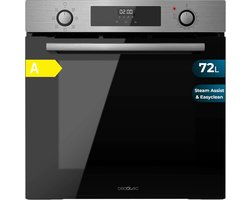 Ingebouwde Oven met Stoomfunctie en Grote Capaciteit – 2800 W, 72 Liter, 7 Kookfuncties