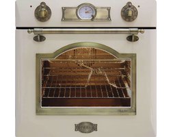 Kaiser EH 6355 ElfEm inbouwoven, elektrisch, retro, zelfvoorzienend, 60cm, 67L, 8 functies, ivoor