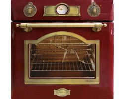 Kaiser Inbouwoven EH 6355 RotEm, met 1-voudige telescoopgeleider, elektrische inbouwoven zelfvoorzienend 60cm 67L 8 functies