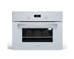 Klarstein SpaceSmart Inbouwoven – 41 L, 8 functies, stoomreiniging, dubbel glazen deur, digitale timer, energieklasse A, inbouwoven zonder kookplaat, compact design
