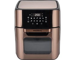 Klausberg KB-7598 - Elektrische Heteluchtfriteuse - 12 Liter - 1800W - Roosterfunctie