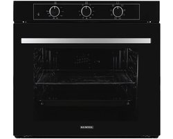 Kumtel A68-SF3(MT) Inbouwoven – Zwart – 3D Koken- Heteluchtoven - 88Lt