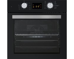 Kumtel B66-SGF3 (DDT) - Digitale Inbouwoven – Zwart – Hetelucht - 55L