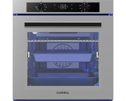 Luxell A68 SGF3 Inbouwoven – Digitale Oven – Grijs – 88L – A+