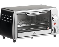 Lynly - elektrische tafeloven 10 L 750 W - convectieoven - oven vrijstaand - Compact, krachtig en ideaal voor elke keuken
