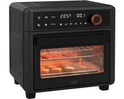 Mini-oven met convectie en heteluchtfriteuse, 13 l, 12 programma's, 1200 W