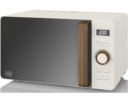 MKSS® Combi Magnetron - Combimagnetron Vrijstaand - Heteluchtoven - Inbouw Mogelijk - 800W - Wit