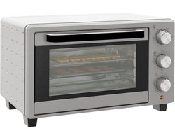 MMP® Stoomoven - Zilver - ‎46cm x 39cm x 29cm