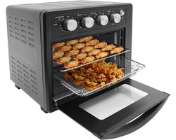 Multifunctionele Elektrische Oven met Automatische Uitschakeling - Ideaal voor Bakken, Grillen en Roosteren