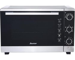 Multifunctionele Mini-Oven met 46L Capaciteit en Draaispies - Compact en Krachtig