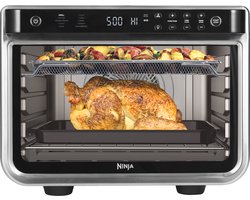 Ninja DT200EU Vrijstaande Multifunctionele Oven - 10 Kookprogramma's - 29 Liter - 2400 Watt - Zilver