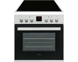 Sharp K-62D19IM0-EU – Inbouw Oven + Inductiekookplaat – 60 cm – Hetenset – RVS/Zwart
