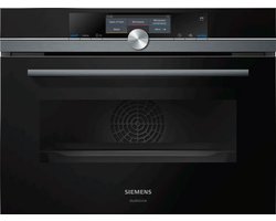 SIEMENS compacte oven met magnetron en added steam - CN838GRB6