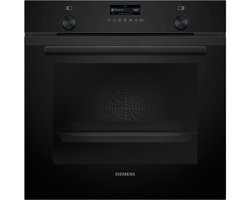 Siemens HB279GBB3 - iQ500 - Inbouwoven - 60 x 60 cm - Zwart - Energielabel A - Air Fry-functie met bakplaat: gezondere manier om te snacken - Automatische zelfreinigende Pyrolyse