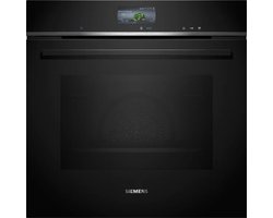 Siemens HS736G1B2 – 60 cm Inbouw Combi-Stoomoven – 71 L – Zwart – fullSteam Plus – Home Connect