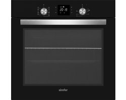 SIMFER SMF-BO6813 Inbouw oven - Digitale timer - Grillfunctie - Heteluchtfunctie - Convectie - 9 functies