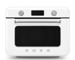SMEG COF01WHEU - Vrijstaande Combi-Stoomoven - Wit - Jaren 50 Design