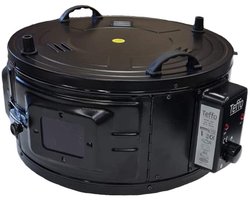 Teffo Ronde Elektrische Oven 32L – Vrijstaande Elektrische Oven met Thermostaat voor Bakken en Grillen