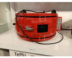 Teffo Ronde Elektrische Oven - Vrijstaande Oven - Thermostaat - 32 liter - Rood