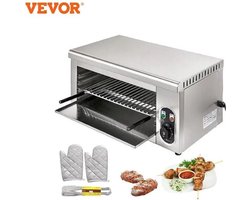 Vevor - Oven - Elektrische Oven - Roestvrij Staal - Grill - Pizza Oven - Kip - Keuken